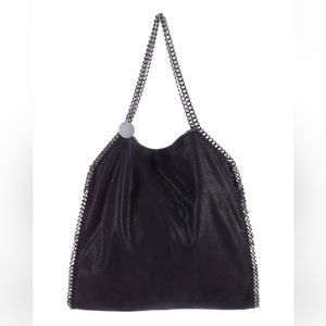 Stella McCartney Falabella Tote in Navy Shimmer